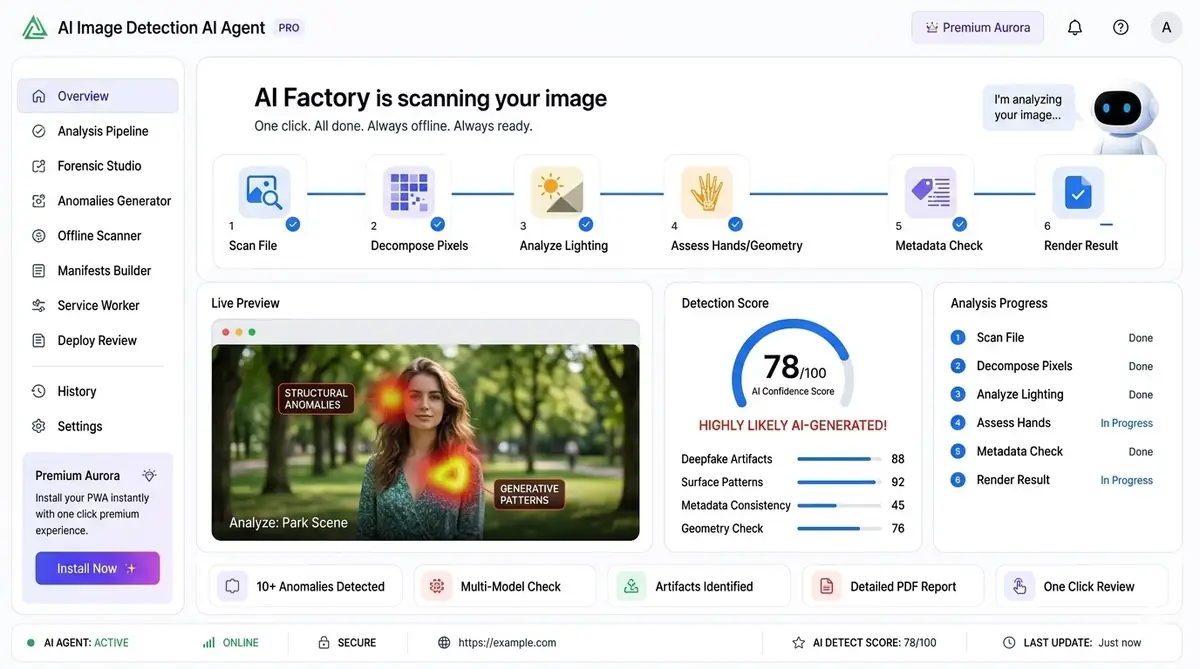 AI number patterns solver — example of the AI tool dashboard software